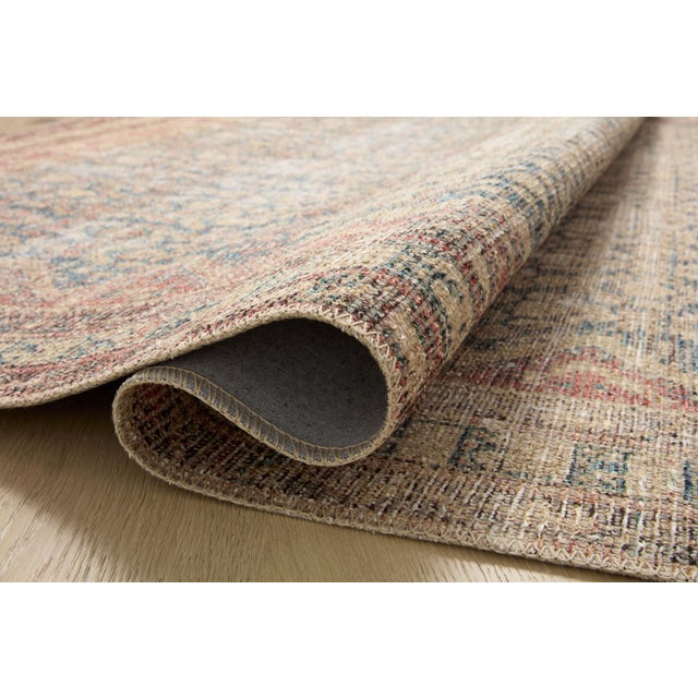 Loloi Rugs Angela Rose x Loloi Aubrey Rug Ocean / Spice 2'-6" x 12'-0" Runner Rug For Sale - Image 4 of 8