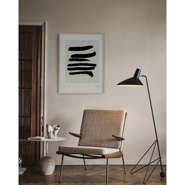 Contemporary Abstract Lines Giclee Print For Sale - Image 4 of 4