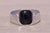 The Deco: Gentleman's Onyx and Diamond Ring in White Gold For Sale - Image 9 of 11