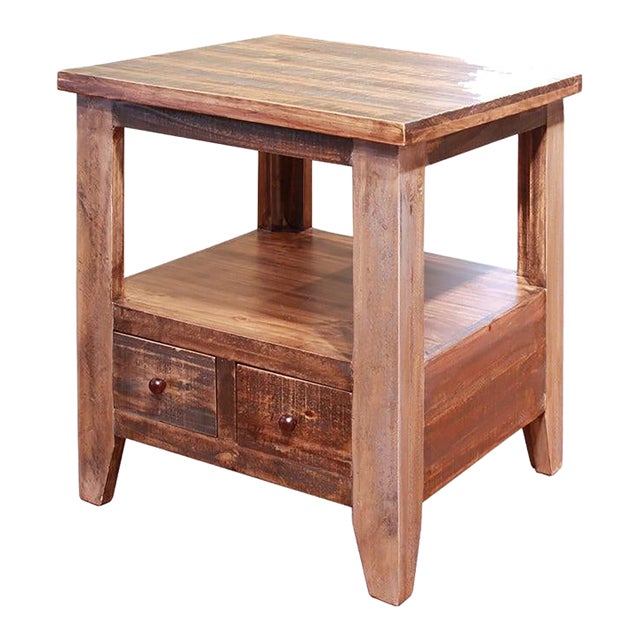 Bayshore 2 Drawer End Table For Sale