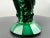Gemstone Curt Schlevogt Art Deco Malachite Glass Vase, 1930's For Sale - Image 7 of 14