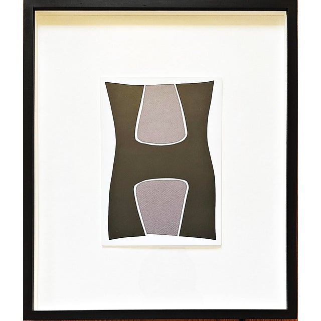 Rolf hans 1938 frankfurt am main - basel 1996 untitled, 1992 two pairs of collages on cardboard each signed and dated on...