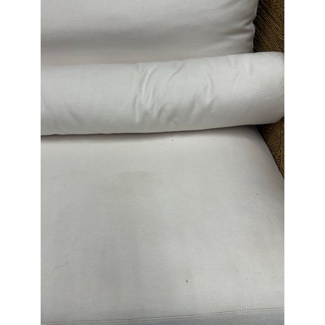 Textile Palecek Cameron Lounge Chair & Half For Sale - Image 7 of 12