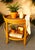 Vintage Bamboo and Rattan Table W/ Tray Top For Sale - Image 11 of 11