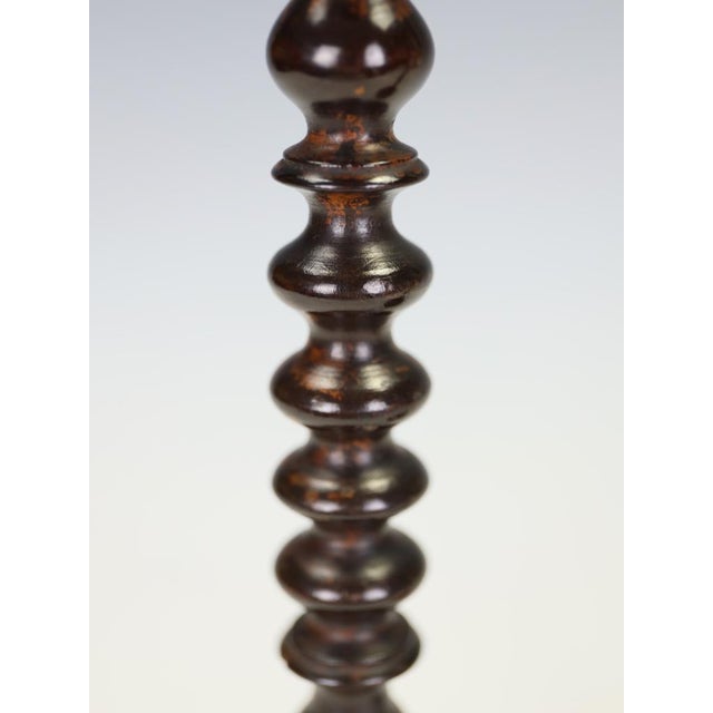 Wood Antique 19th Century Penwork Display Stands, 1890, Set of 2 For Sale - Image 7 of 10