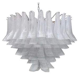 Murano Style Glass Sella Chandelier from Simoeng