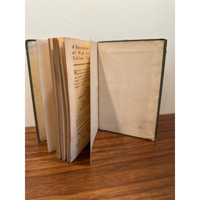 Antique 1893 Hardcover Book the Comedy of the Merchant of Venice by William Shakespeare Eclectic English Classics Published by American Book Company For Sale - Image 4 of 11