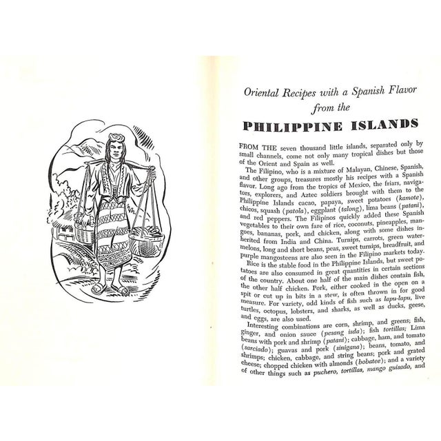 White "Far Eastern Cookery" Book 1947 Burt, Elinor For Sale - Image 8 of 9