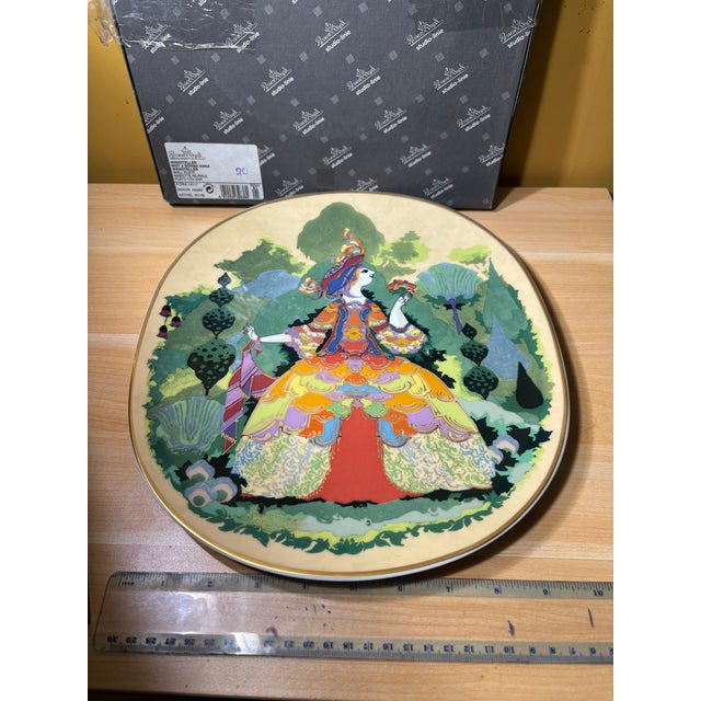 Limited-edition porcelain wall plate designed by Bjørn Wiinblad and produced by Rosenthal for the Studio-Line. Titled “Don...