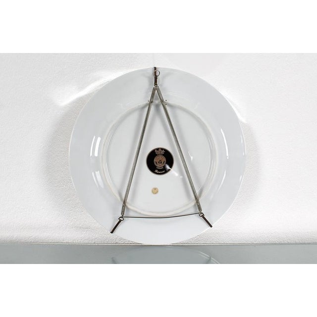 Decorative Porcelain Plates by Versace for Rosenthal, Germany, 1990s, Set of 6 For Sale - Image 16 of 18