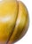 Peach Colossal 10.5" Vintage 1970s Hand-Carved Wood Peach Sculpture - Costa Rica For Sale - Image 8 of 10