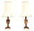 Antique Italian Alabaster Table Lamps, 1950s, Set of 2 For Sale