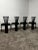 Modern 1980s Post-Modern Memphis Style Low Profile Totem Chairs by Torstein Nilsen for Westnofa - Set of 4 For Sale - Image 3 of 12