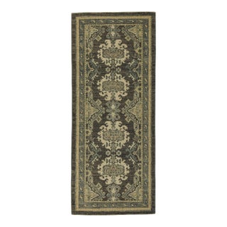 Turkish Oushak Rug 2'10" x 6'10" #20203 For Sale