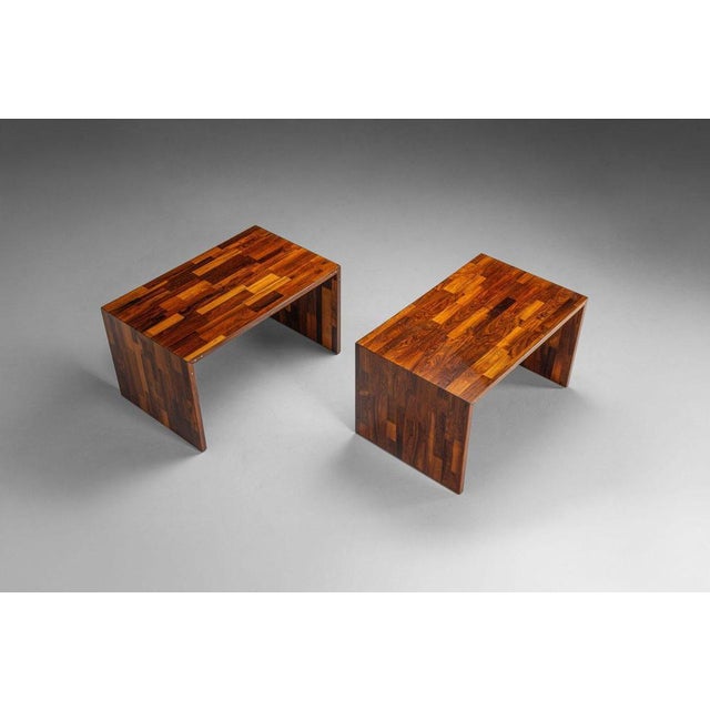 Foldable Desk Table by Jorge Zalszupin for Latelier, Brazil, 1959 For Sale - Image 4 of 18