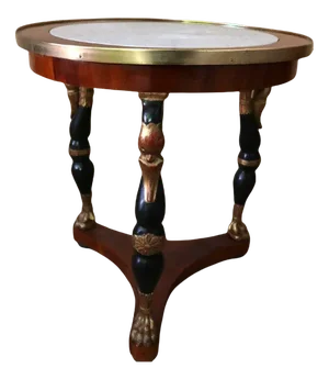 Empire Table with Collands from Gueridon