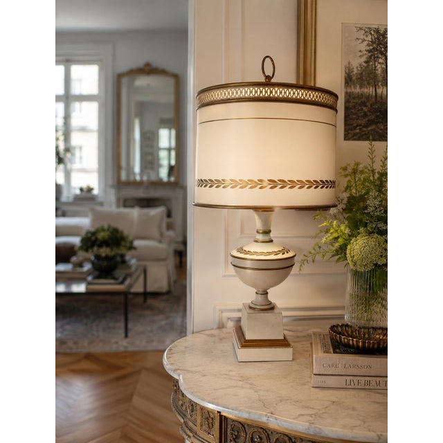 Empire Style Table Lamp, 1920s For Sale - Image 9 of 10