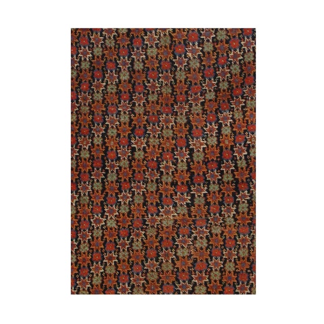 Traditional Antique Afshar Rug 3'11'' x 5'8'' For Sale - Image 3 of 3