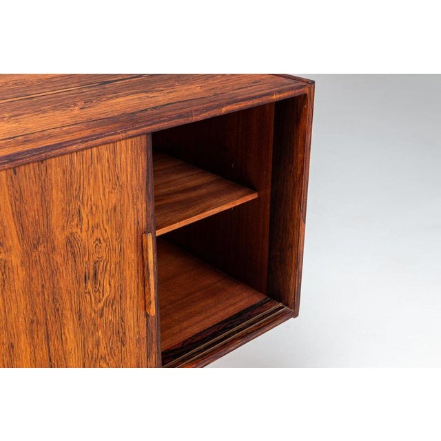 Scandinavian Symmetric Sideboard in Rosewood, Denmark, 1960 For Sale - Image 16 of 18