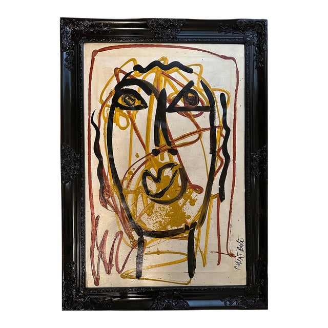 Peter Keil Original Painting, Berlin - Junge Wilde Collection For Sale