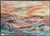Zvi Adler, Hungarian Israeli Large Landscape Painting of Judean Hills, Jerusalem, Israel For Sale