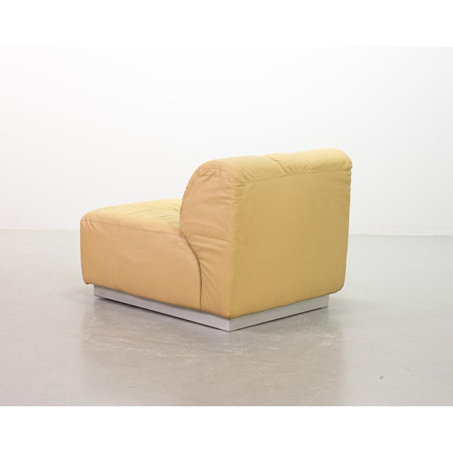 Modular Sofa in Leather by Bernd Münzebrock for Walter Knoll, Germany, 1970s, Set of 7 For Sale - Image 17 of 18