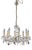 Small Crystal 8-Light Chandelier For Sale