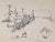 Mid-Century Modern Mid Century Modern Cape Cod/Provincetown Harbor Pen & Ink Drawing by Emile Walker 1960s For Sale - Image 3 of 6