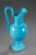 Early 19th Century Charles X Blue Opaline Crystal Ewer For Sale - Image 4 of 5