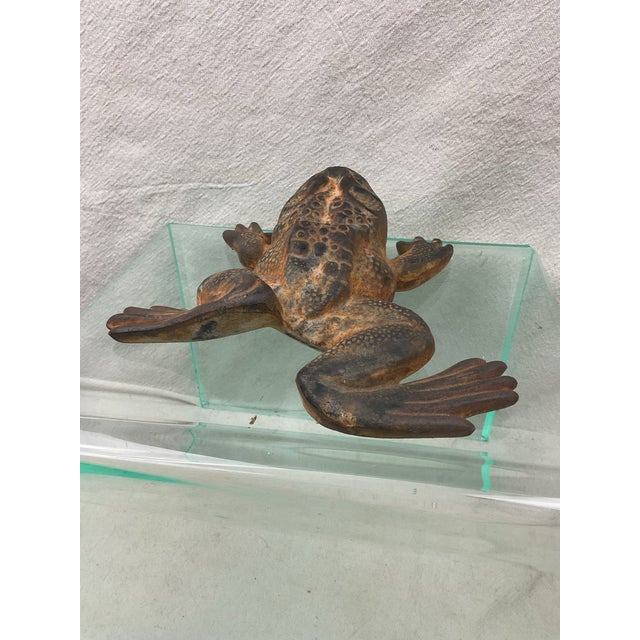 Virginia Metal Crafters Iron Frog For Sale - Image 4 of 8