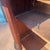 Vintage Rustic Dark Pine Wood Chiffonier Cabinet W/ Scrolled Top - Shelf & Drawer For Sale - Image 9 of 18
