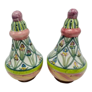 Mackenzie Childs Salt and Pepper Shakers