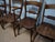 Brown English Oxford Windsor Chairs, 1860s, Set of 5 For Sale - Image 8 of 18
