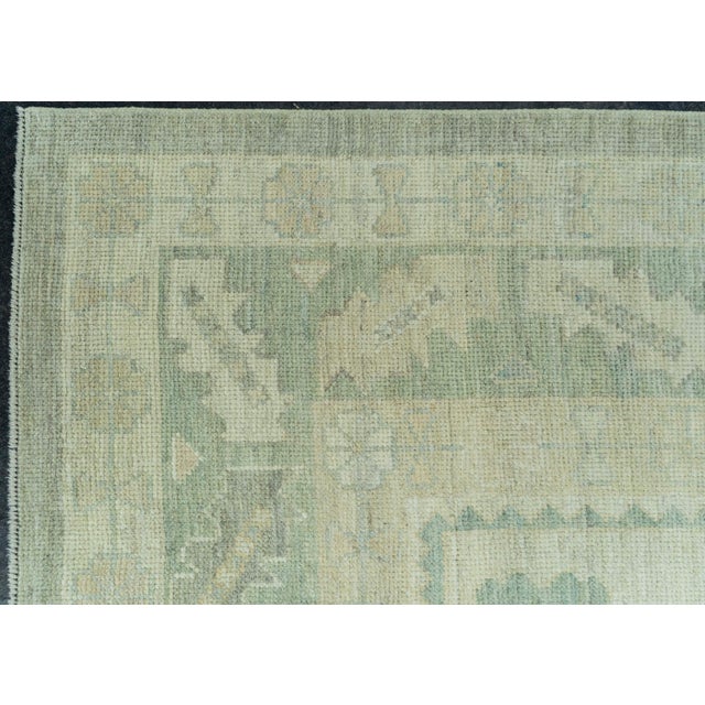 Turkish Oushak Rug 8' x 9'10" #19252 For Sale - Image 4 of 8