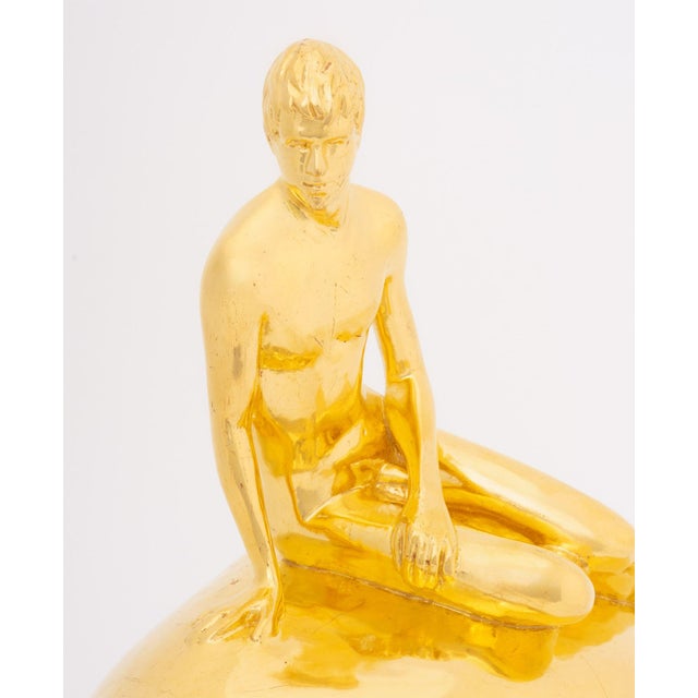 Wood Elmgreen & Dragset "He (Gold Leaf)", 2022 For Sale - Image 7 of 15