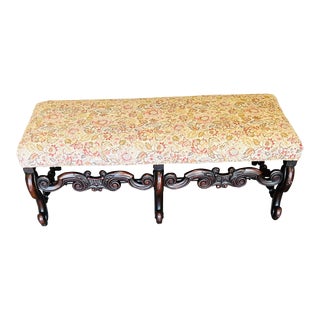 Antique Kittinger Style Bench For Sale