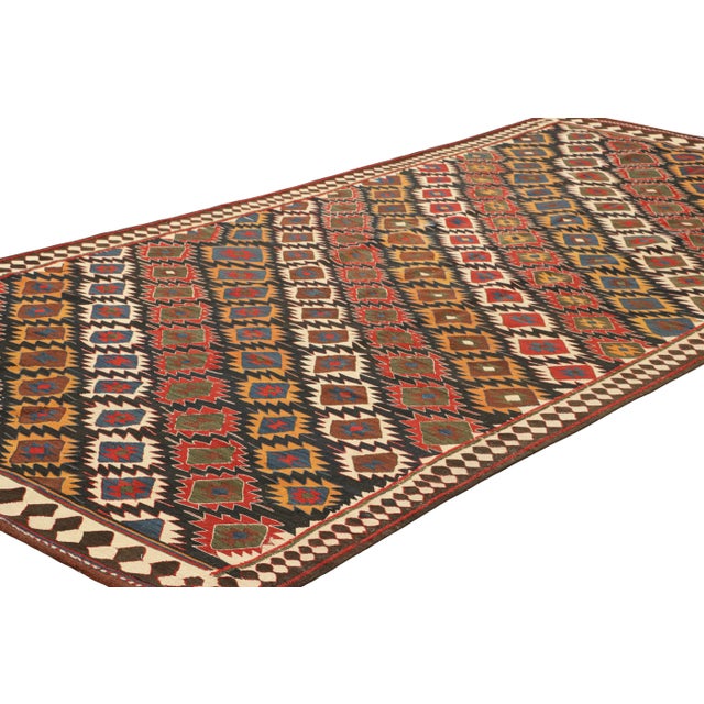 Rug & Kilim Vintage Kilim With Tribal Geometric Patterns, From Rug & Kilim For Sale - Image 4 of 7