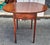 Brown Mid Century Federal Style Mahogany Single Drawer Drop Leaf Side Table For Sale - Image 8 of 11