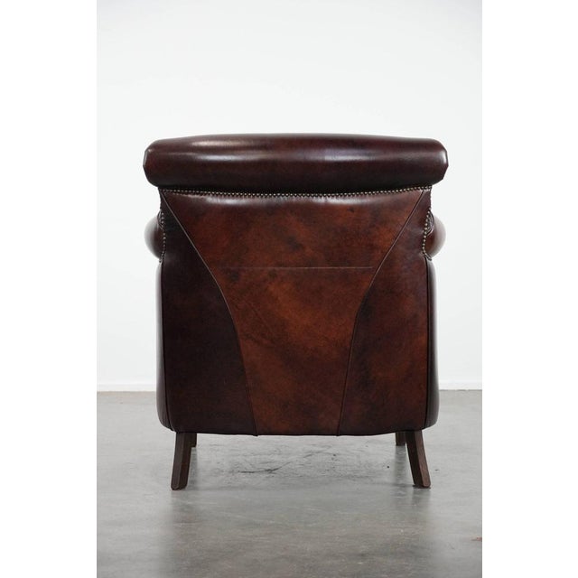 Club Chair in Cowhide For Sale - Image 4 of 16