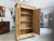 Biedermeier Farmhouse Natural Wood Cupboard in Softwood For Sale - Image 3 of 14