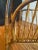 Coastal Tortoise Shell Bamboo & Rattan Arched Handle Collapsible Magazine Rack For Sale - Image 11 of 11