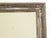 Antique Pewter Tone Silverleaf Mirror For Sale - Image 4 of 4