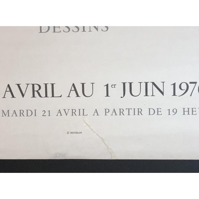 Matisse Drawings Exhibition Lithograph by Mourlot, 1970 For Sale - Image 6 of 15