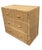 Vintage Palm Beach Style Woven Wicker & Pencil Reed 3-Drawer Chest For Sale In West Palm - Image 6 of 12