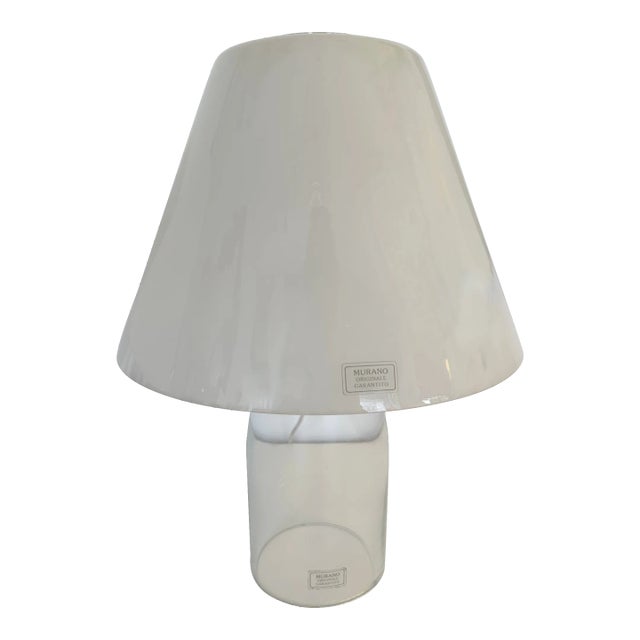 Lamp Full Murano Glass Shade by Murano Due, Italy, 1980s For Sale