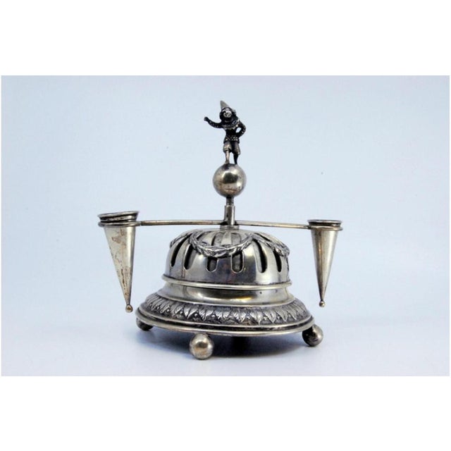 Silver Bell with Bows For Sale - Image 5 of 8