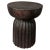Not Yet Made - Made To Order Solid Suar Wood Round Side Table Modern Organic For Sale - Image 5 of 5