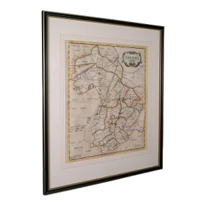 1700's Antique County Map Cambridgeshire