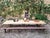 Antique French Folding Dining Table with Benches in Pine and Chestnut, 1890s, Set of 3 For Sale - Image 18 of 18