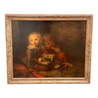 Christian Leberecht Vogel the Children Framed Print For Sale